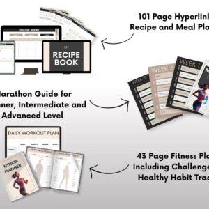 DFY Health & Fitness Bundle with PLR & MRR – Ready-to-Resell Ebooks, Planners & Guides