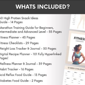 DFY Health & Fitness Bundle with PLR & MRR – Ready-to-Resell Ebooks, Planners & Guides